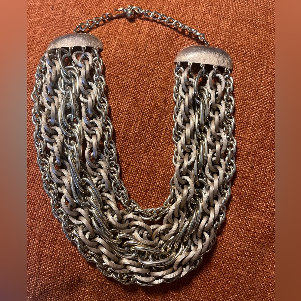 "60s Cascade" Chunky Chain Necklace